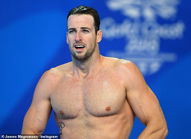 Olympian James Magnussen (pictured) believes Karl Stefanovic went too far with his comments about swimming legend Michael Phelps