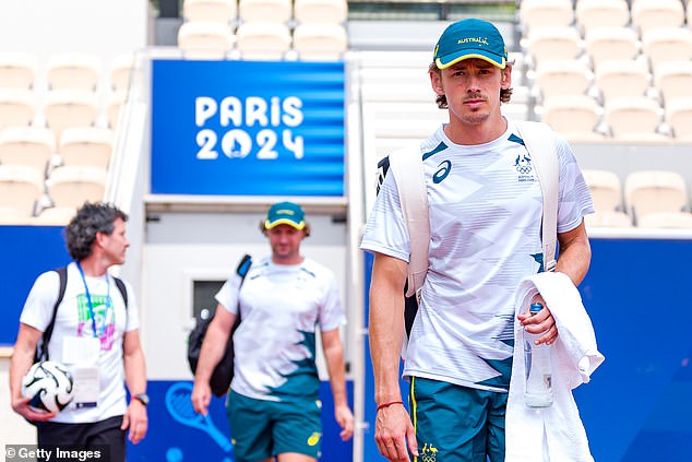 Alex de Minaur has withdrawn from the Paris Olympics