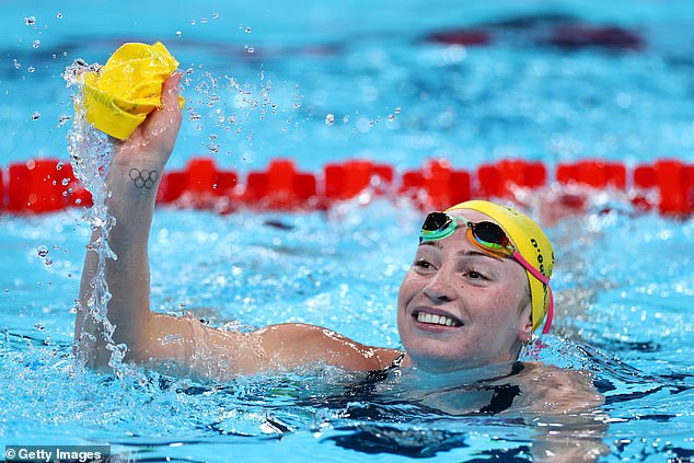 Mollie O'Callaghan has won gold in the women's 200m freestyle at the Olympic Games