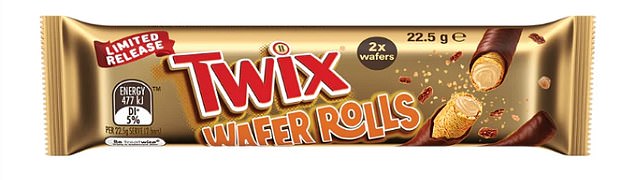 Twix has launched a new chocolate bar in Australia (pictured)