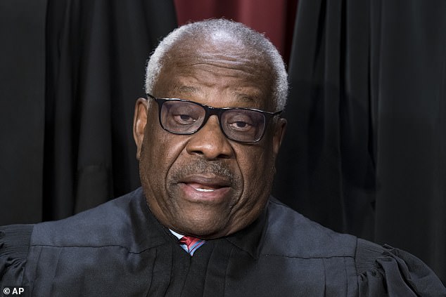 She called Justice Clarence Thomas an 