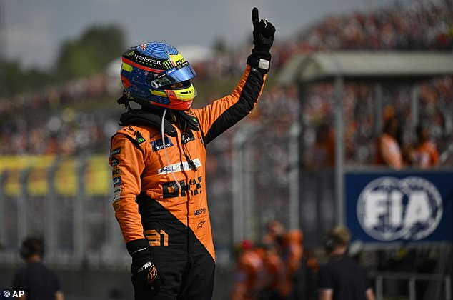 Oscar Piastri wins the first Grand Prix of his F1