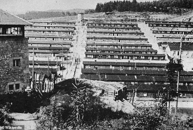 Flossenbürg concentration camp, pictured, where 30,000 prisoners were murdered between 1938 and 1945