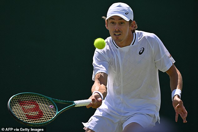 Alex de Minaur has reached the third round of Wimbledon