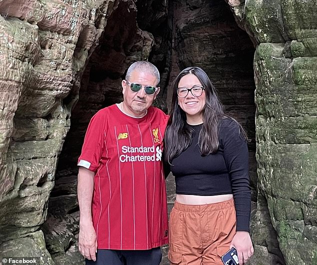 Albino Herrera, 52, and his daughter, Beatriz Herrera, 23, of Green Bay, were found dead Friday in Canyonlands National Park. (Pictured: The couple in the July 3 photo)