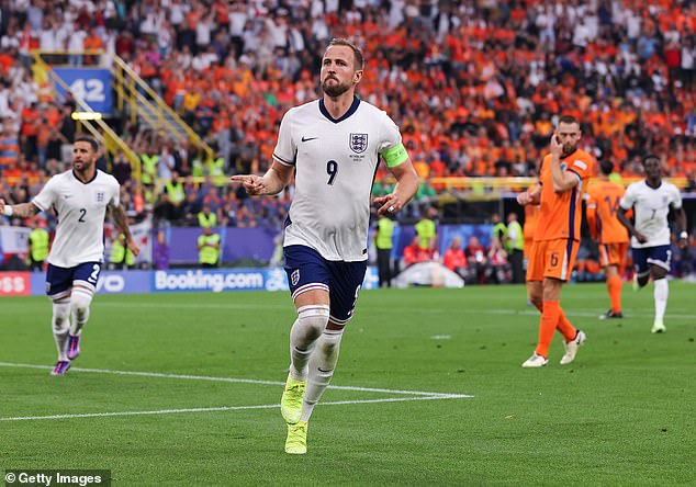 England will wear their iconic white shirt in the final of Euro 2024 against Spain on Sunday