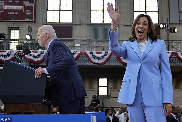 Democrats have a ready-made replacement in case Joe Biden withdraws before the November election: Kamala Harris.