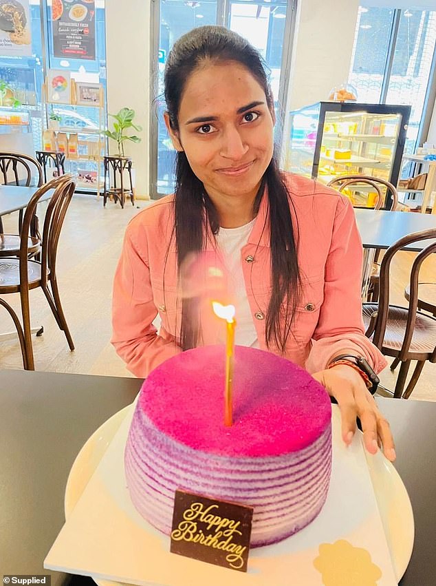 The family of 24-year-old aspiring chef Manpreet Kaur (pictured) are applying for a visa to Australia to attend her funeral after attempts to repatriate her body were unsuccessful.