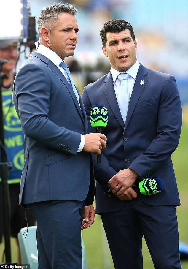 Queensland Origin star Corey Parker (pictured left) has pleaded with the Maroons to 'punch someone' and do whatever it takes to win the deciding match against NSW.