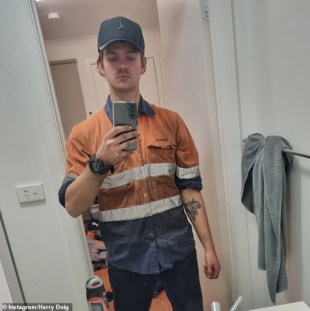 Mining engineer Harry Doig (pictured) has revealed how he managed to buy his second home at the age of 25, while others his age were put off the property market