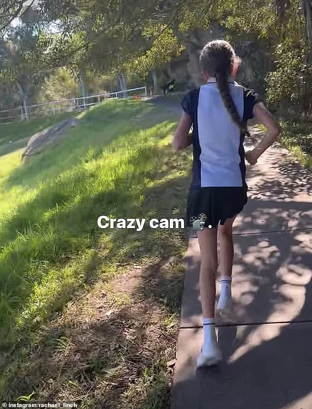 This comes after Rachael was recently criticised by fans when she shared a video of herself jogging behind Violet and shouting words of encouragement during a cross-country race.