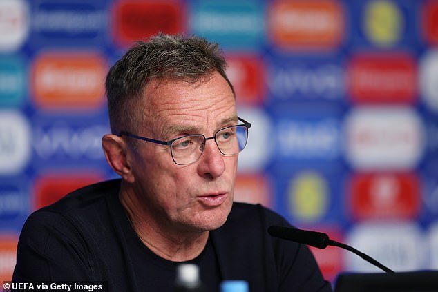 Ralf Rangnick appeared to ridicule England, France and Portugal after Austria's elimination from Euro 2024