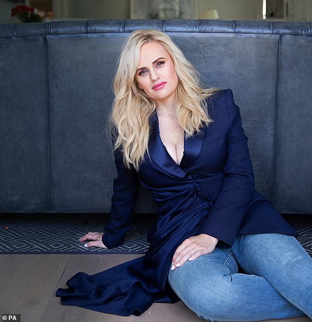 Rebel Wilson (pictured) has opened up about the shocking reason why she didn't have her first romantic relationship until she was 35