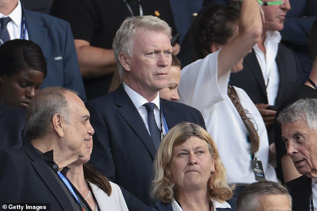 Moyes also noted that England struggled to keep the ball against Spain and that may have been why their pressing in the second half was so difficult.