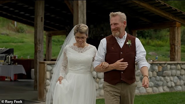 Rory Feek has married his girlfriend Rebecca, eight years after the death of his second wife Joey