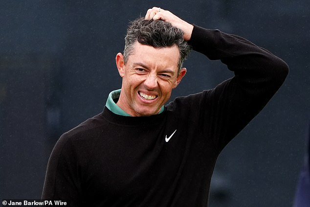 Rory McIlroy suffered a disastrous first round at the Open Championship on Thursday