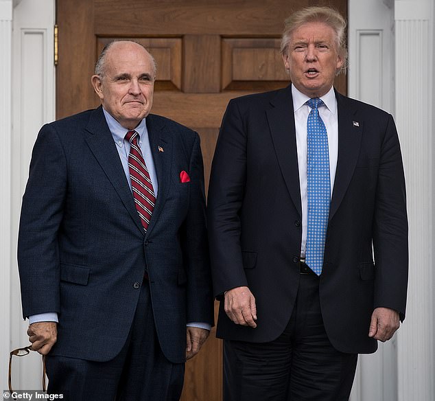 Giuliani quickly became the lead spokesperson for Trump's false claims of voter fraud after the 2020 results were announced