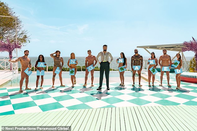 Rylan Clark, 35, is the face of a racy new reality show called Dating Naked - where no clothes are allowed