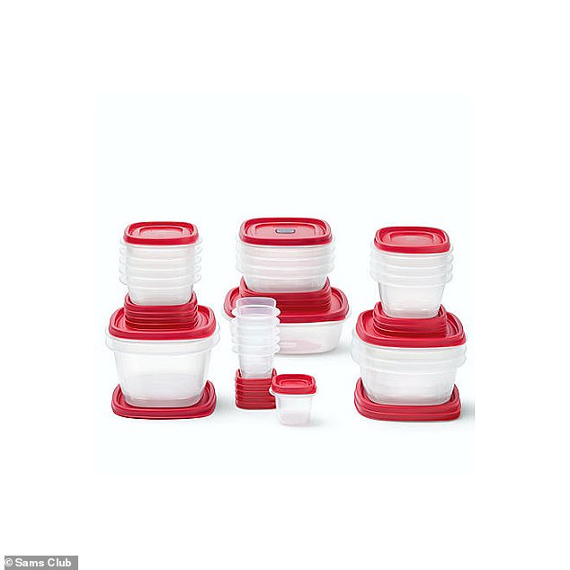 The 50-Piece Ventilated Storage Set with EasyFind Lids is available at multiple retail and online retailers for over $40