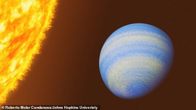 Astronomers have discovered a Jupiter-sized gas giant that contains traces of hydrogen sulfide in its atmosphere.