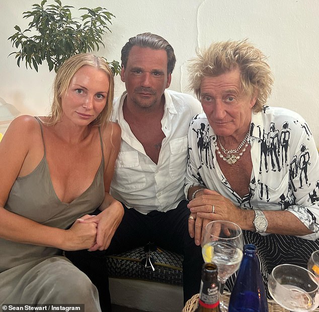Sean Stewart is divorcing his wife of one year, TV producer Jody Weintraub, who is the daughter of the late Ocean's Eleven producer Jerry Weintraub. Seen with Jody and his father Rod Stewart