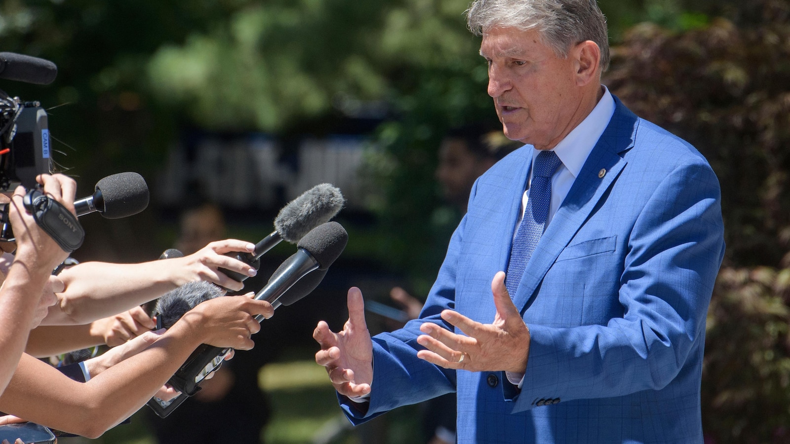 Sen. Joe Manchin, A Democrat Turned Independent, Urges Biden To