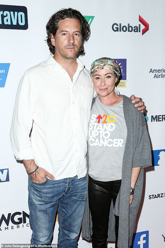 Shannen Doherty's boyfriend has criticized the actress' ex-husband Kurt Iswarienko for his lack of 'humanity'; The former couple seen in 2016