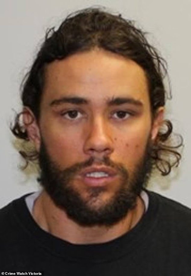 Former Home and Away star turned villain Orpheus Pledger (pictured) has been sentenced to another six weeks in prison for the brutal attack on a woman in April