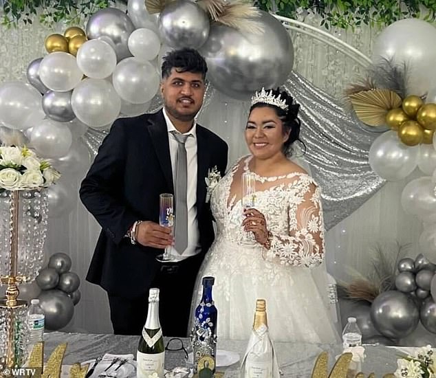 Dasaur, who came to the US from India in 2016, married Cinthya ZaMora on June 29