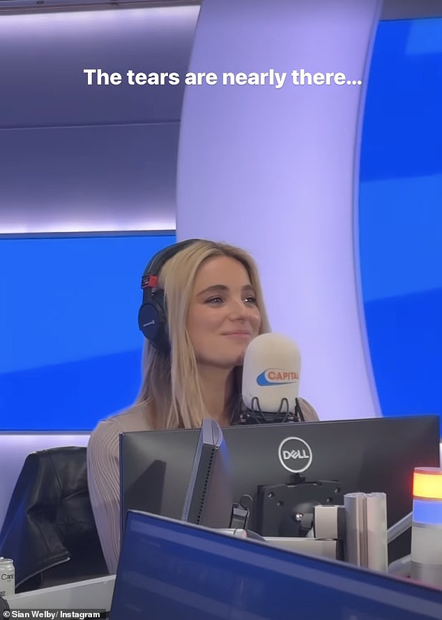 Sian announced live on Capital Air in February that she was expecting her first child with her fiancé Jake