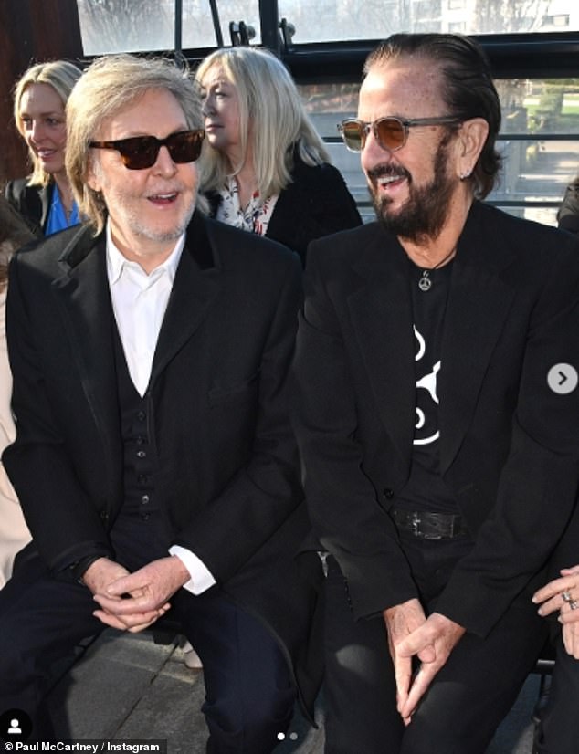 On social media, Ringo was inundated with birthday wishes from his fans and famous friends, including Beatles bandmate Paul McCartney