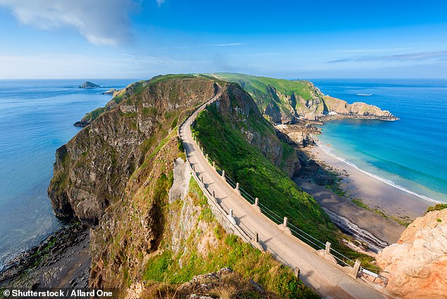 Sark, above, is billed as 'a magical island straight out of a fairytale'