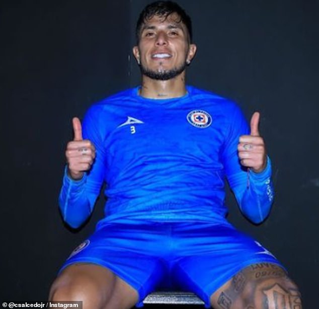 Cruz Azul defender Carlos, 33, appeared to break his silence following his mother's accusation. In an Instagram Story, he can be seen giving two thumbs up with the caption: 