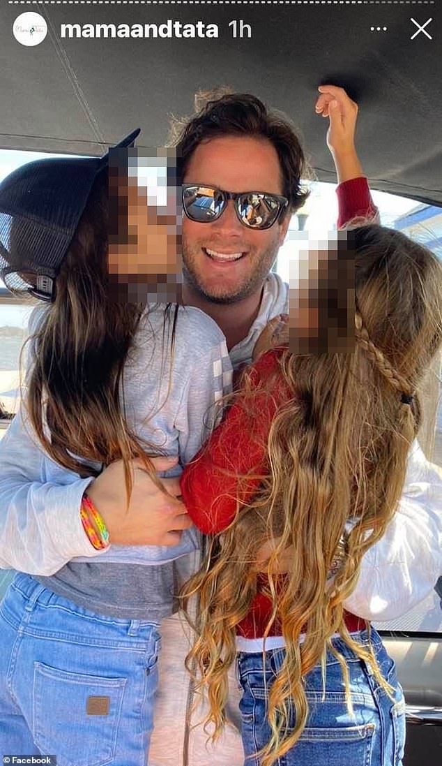 In another lawsuit against Miller, filed in May, Lighthouse Marina alleges he failed to pay his balance for services on his boat, named MillerTime. Miller is pictured with his daughters