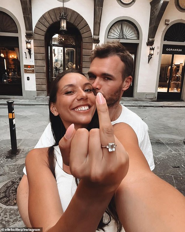 Eleanor Baillieu has announced her engagement to restaurateur Tom Sutterby. The daughter of former Victorian Prime Minister Ted Baillieu shared the news on Instagram on Tuesday, along with a photo of the couple in Florence, Italy. Both in the photo