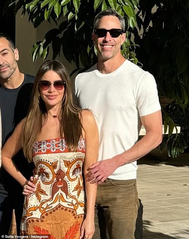 Sofia was spotted last month on the back patio of her $26 million mansion in the exclusive Beverly Park neighborhood of Los Angeles with her boyfriend Saliman