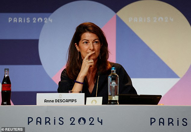 Anne Descamp, official member of Paris 2024, claimed that 'the equivalent of July rainfall fell in just 36 hours' as the men's triathlon was postponed again