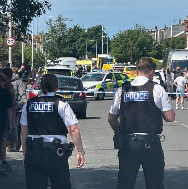 Several people, including children, have been stabbed after a man committed a stabbing attack 'in a holiday club' this morning