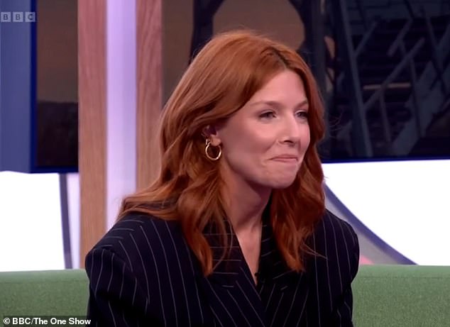 Stacey Dooley responded by writing on her Instagram that Saturday was 'sold out' after her West End play slashed prices for the summer by more than 50 percent