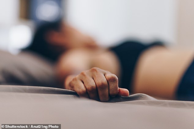 Half of women masturbate to relax, while a quarter do it to reduce stress, according to an earlier study of 425 German women (stock image)