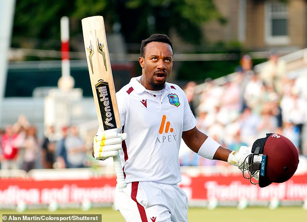 Kavem Hodge was the star of the show against England as he scored 120 runs from 171 balls