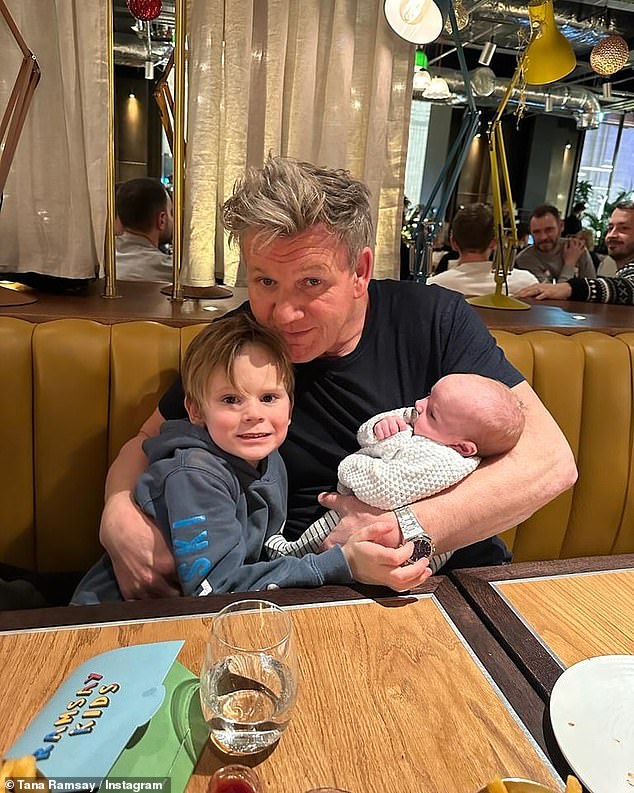 The 49-year-old wife of 56-year-old chef Gordon suffered a miscarriage in 2016 at 20 weeks, before the couple later welcomed Oscar (5) and Jesse (8 months).