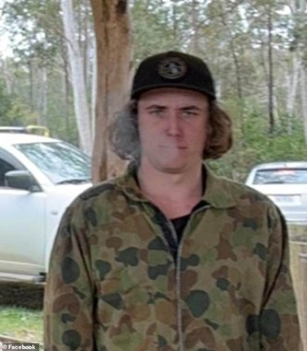 Lachlan Stuckey (pictured), the driver, was the sole survivor of the crash