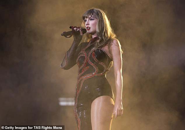 She gave three concerts during the last part of her Eras Tour in the Dutch capital