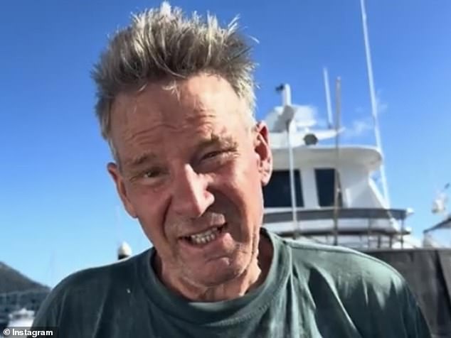 Sam Newman (pictured) has been hit by a series of disasters while sailing his boat. The media personality has been taking to the high seas for charity, raising money for Rule Prostate Cancer