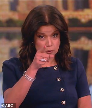 Ana Navarro didn't hold back on The View on Monday