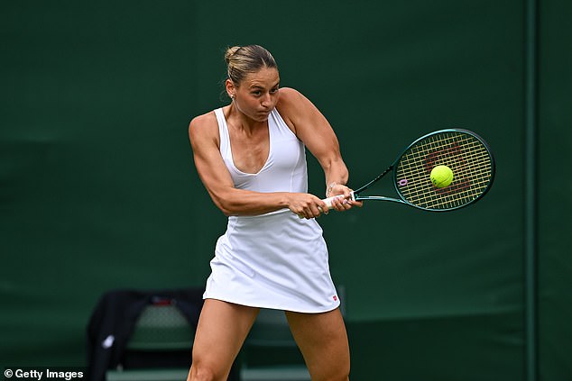 Marta Kostyuk is preparing for a good run at Wimbledon after beating her rival in the first round