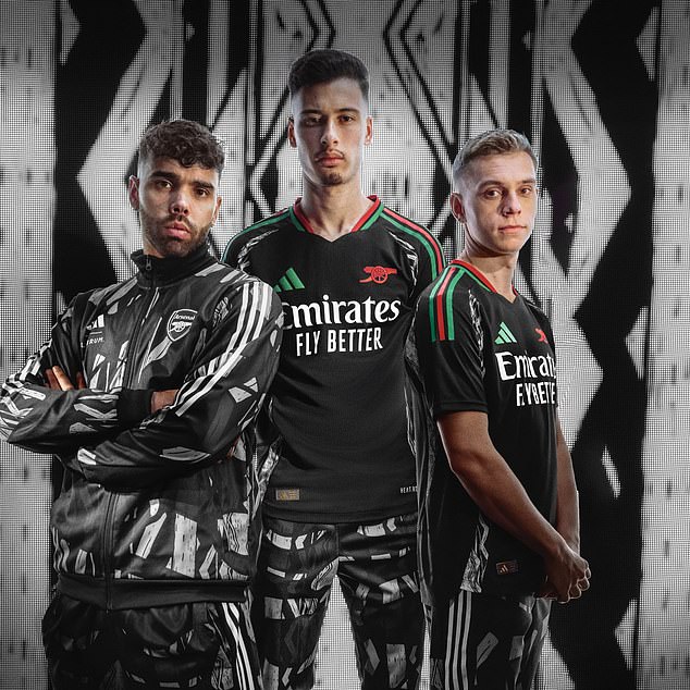 Arsenal have unveiled their new away kit for the upcoming 2024-25 Premier League season