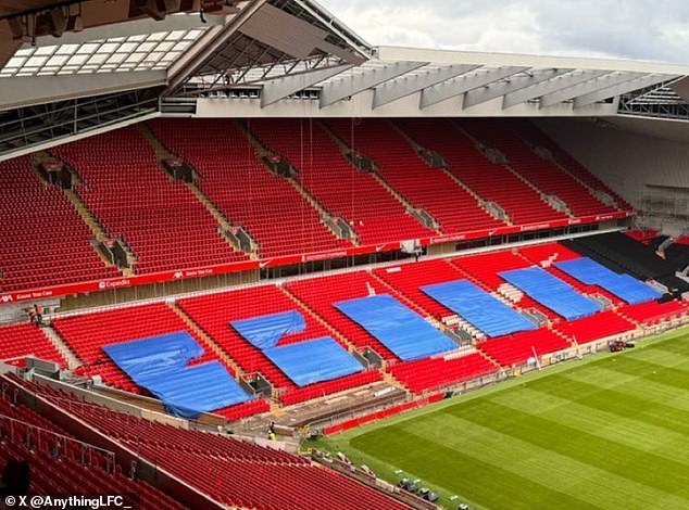 Fans thought covered seating at Anfield could be part of a new contract announcement for Alexander-Arnold