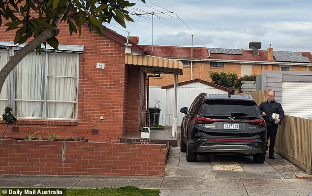 On Monday, a detective attended the home in Coolaroo and was seen closing the front window, which had been left wide open to the elements.